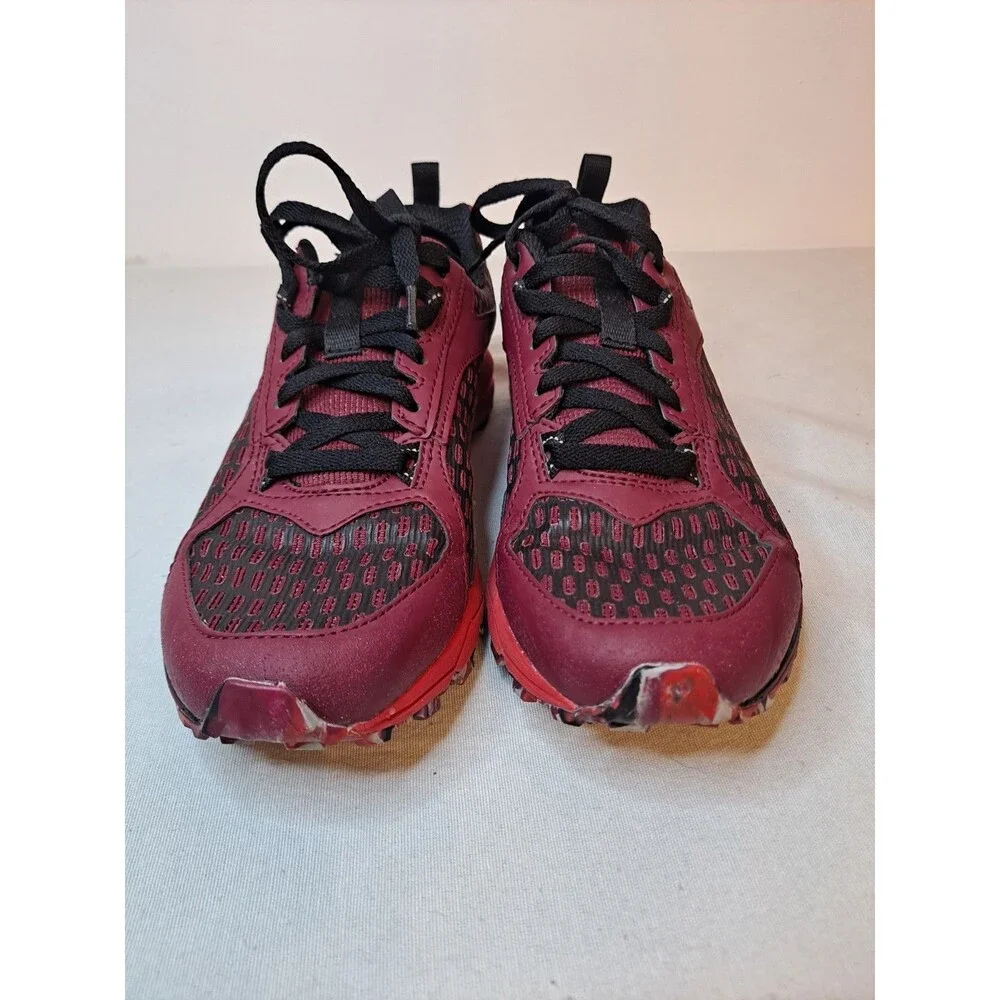 Merrell All Out Crush Trail Running Shoes Womens Size 8.5 Tough Mudder Beet Red